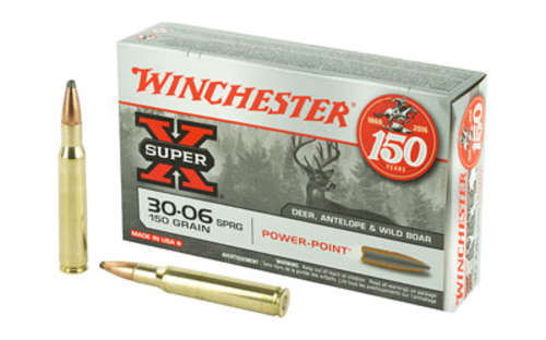 Ammunition Winchester Ammunition Super X 30 06 WIN SPRX PWR PNT 3006SP 150GR 20/200